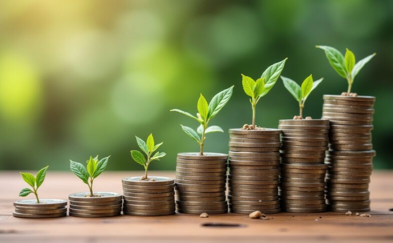 Comment un capital de 1 000 € investi à 5 % devient 1 276,28 € en 5 ans grâce à l'intérêt composé